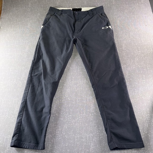 Oakley Pants Mens 32x32 Gray Golf Chino Performance Twill Casual 421865 - Picture 2 of 9